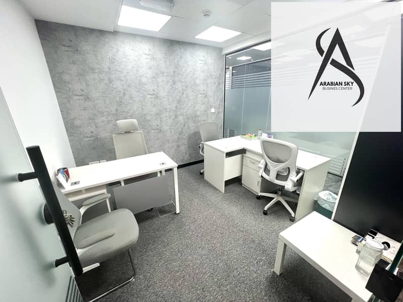 Serviced Office Near Metro | Furnished | Ejari | Prime Location - Image 30
