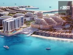 شقة في جايت واي II ريزيدنسز،جزيرة الحياة،میناء العرب 2 غرف 85000 درهم - 14234423