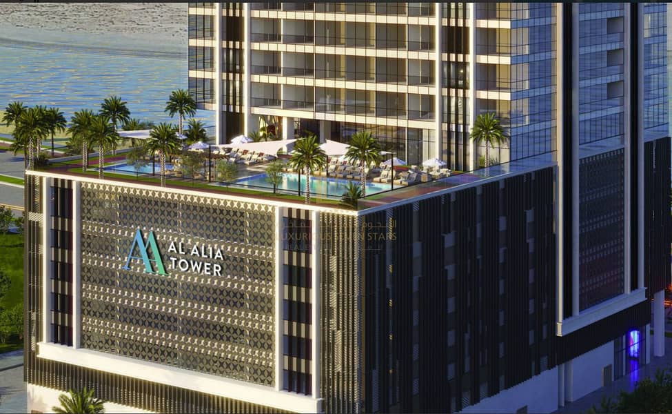 Freehold ownership of a 3-bedroom apartment with a view in Al Alia Tower (off-plan / under construction). - Image 1