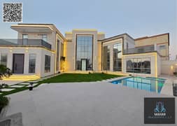 Resort Style Mega Luxury Smart Home – 10,300 Sq Ft Plot | Freehold for All Nationalities | Pool, Jacuzzi, Sauna, Elevator Included