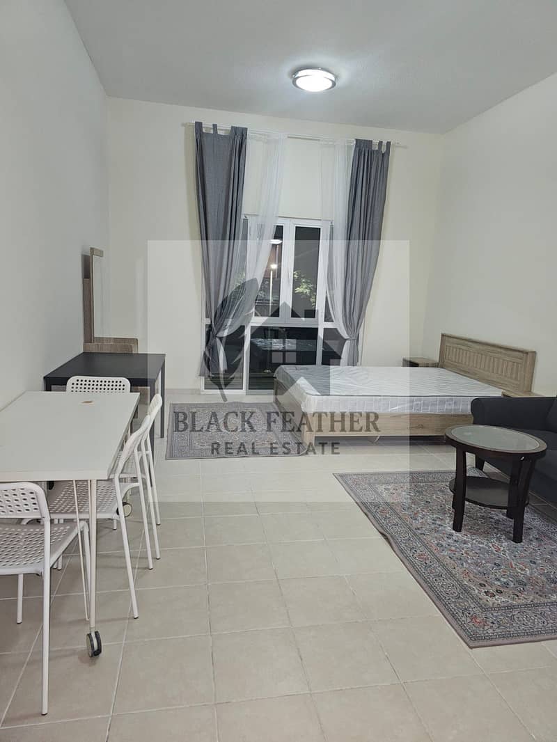WELL MAINTAINED FULLY FURNISHED STUDIO NEXT TO METRO AND CARREFOUR @ 58K