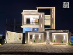 Villa for sale in Ajman at a bargain price. Excellent location, freehold ownership for all nationalities for life, with the possibility of bank financ