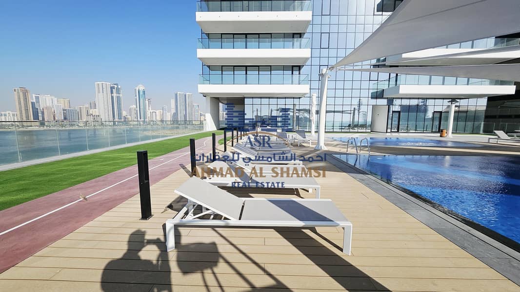 Modern Design || Fully Brand New || Fully Sea View || 3BHK + Maid || All Master || Gym,Pool, Play Area || 2 Parking || Ready To Move || On Very Prime location - Image 11