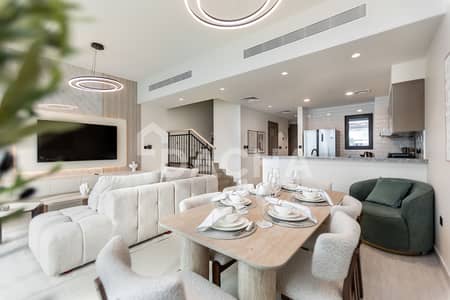3 Bedroom Townhouse for Rent in DAMAC Lagoons, Dubai - Fully Furnished | Available March | Multiple Chqs