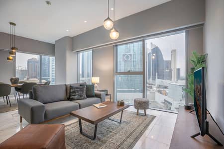 2 Bedroom Flat for Rent in DIFC, Dubai - City View | Furnished | Flexible Terms 2 Bedroom Flat for Rent in DIFC, Dubai - City View | Furnished | Flexible Terms