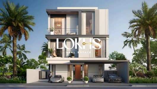 6 Bedroom Villa for Sale in Jumeirah Golf Estates, Dubai - Stand Alone Villa I Private Elevator I Golf Course View