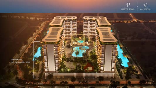 Студия Продажа в Дамак Лагунс, Дубай - 2. APT Whole View. jpg