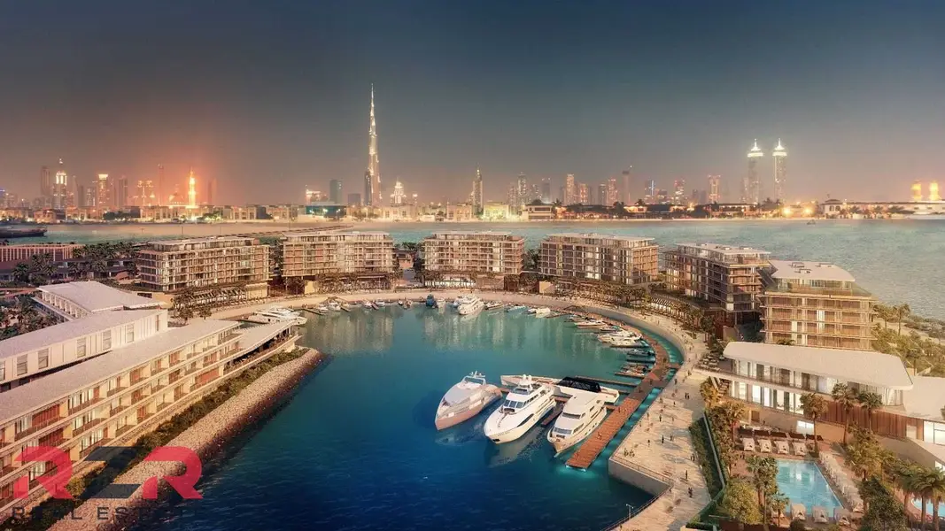 Villa Plot-Dubai and Burj khalifa Skyline-Beach Access.