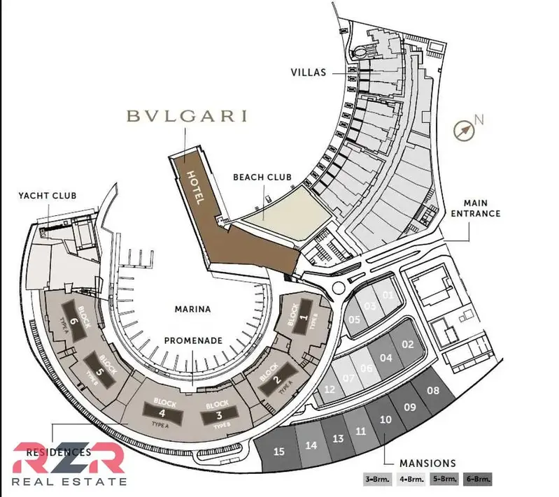 Villa Plot-Dubai and Burj khalifa Skyline-Beach Access.
