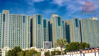 غرفة نوم مع الاثاث | منظر المدينة | اقساط