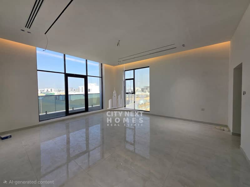 Luxury Modern 6 BR Villa | Garden | Maid room