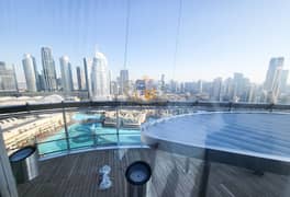 Study Room | High Floor | Fountain View