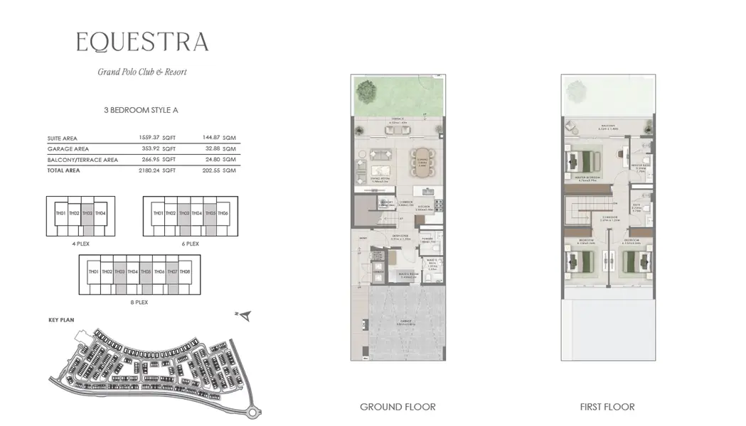4 BR floor plan