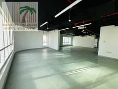 office for rent in prime location majaz Cornish side chiller free