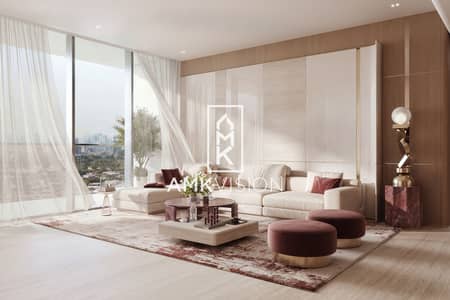 2 Bedroom Apartment for Sale in Jumeirah Village Circle (JVC), Dubai - Living VIEW 06 OP01. jpg