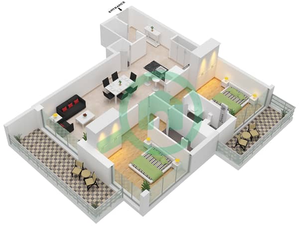 Type E Floor 2-21