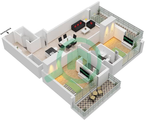 Type F Floor 2-21
