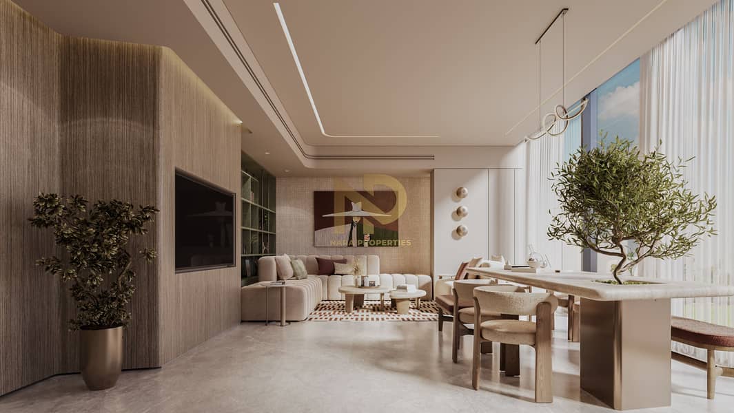 Spacious 3BHK + Maid | Fully furnished | Ready next year |SMART HOME | 20% discount for cash - Image 1