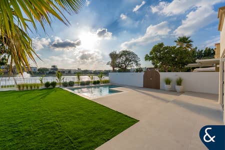 3 Bedroom Villa for Rent in The Springs, Dubai - FULL LAKE VIEW | HUGE PLOT | HIGH END UPGRADE