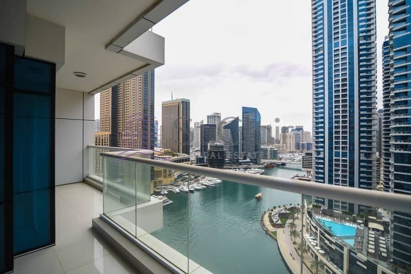 2 Bedrooms with Full Marina View | High Floor