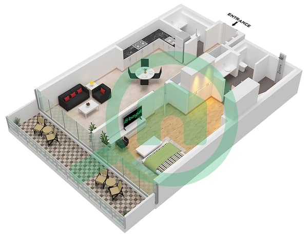 Type A Unit 04,06 Floor 1-8