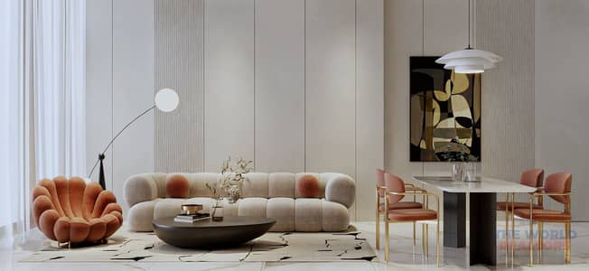 1 Camera Appartamento in vendita a International City Phase 2 (Warsan 4), Dubai - Living Room + Dining Room V2. jpg