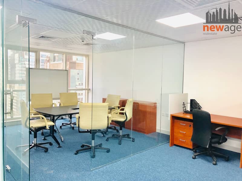 Fully Furnished Ready to Move office For RENT in Goldcrest Executive JLT