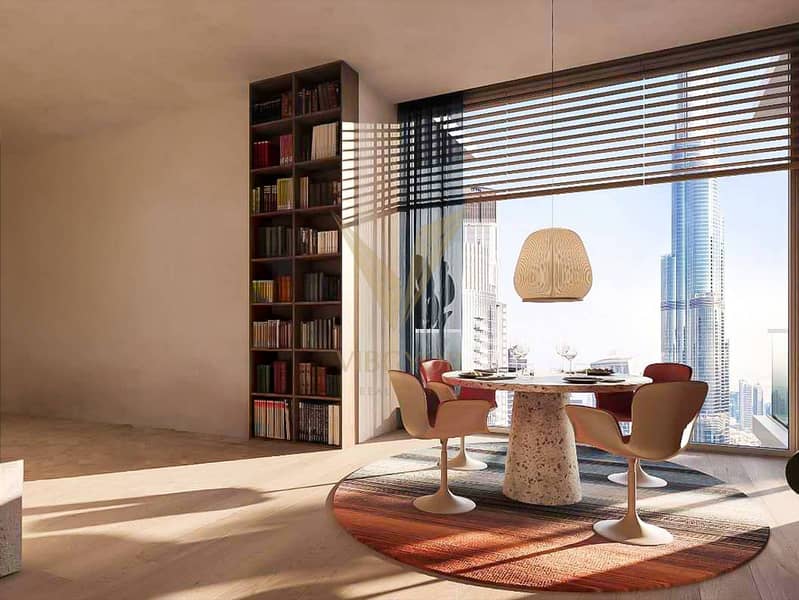 1BR Apartment Burj Khalifa View IRooftop Amenities - Image 3