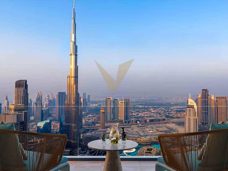 1BR Apartment Burj Khalifa View IRooftop Amenities - Image 15