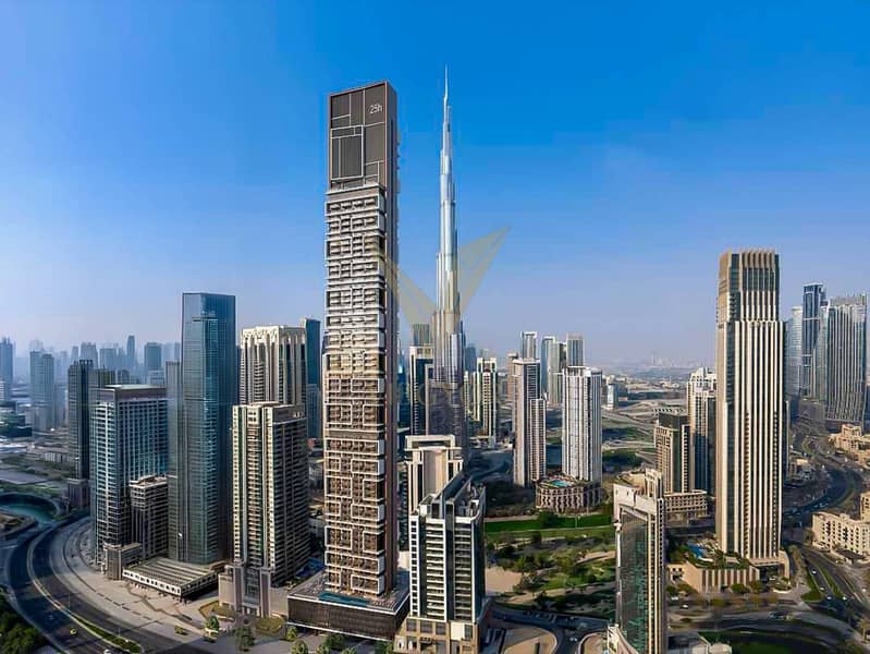 1BR Apartment Burj Khalifa View IRooftop Amenities - Image 16