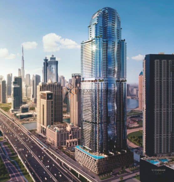 Off-plan resale 1 bedroom in Al Habtoor City - Image 1