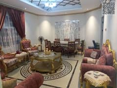 فيلا مفروشة بالكامل مكونة من 5 غرف نوم رئيسية للإيجار في الروضة، عجمان