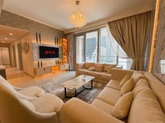 Premium 3BHK | Stunning City & Burj Views | Luxury Furnished