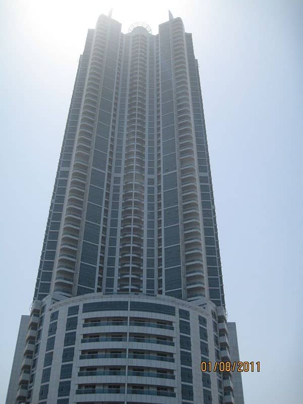 شقة في برج الكورنيش كورنيش عجمان 1 غرف 350000 درهم - 4385874