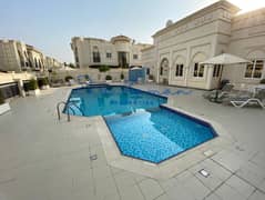 BRIGHT 5BR+MAIDS PRIVATE GARDEN SHARED POOL GYM COMPOUND VILLAS