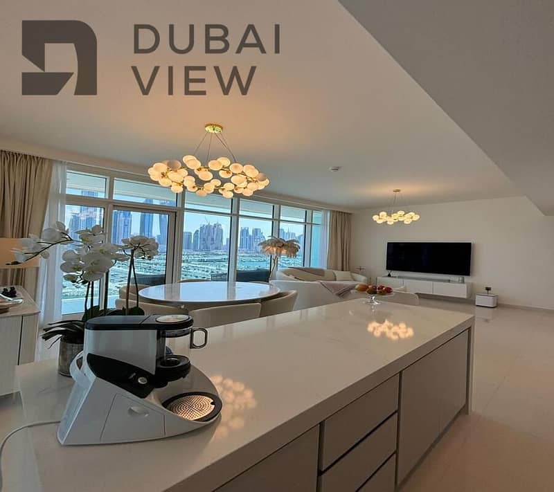 Luxury 3BR+Maid | Marina View | Fully Furnished