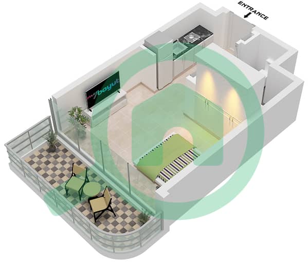 Type 2A Unit 1 Floor 2