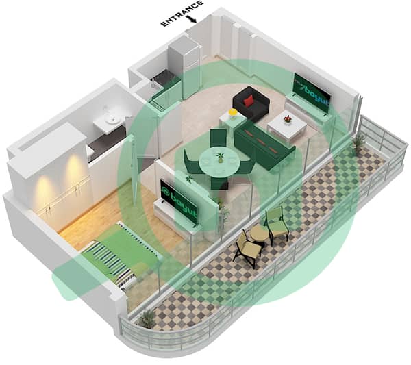 Type 2A Unit 17 Floor 2 Type 2A Unit 17 Floor 2