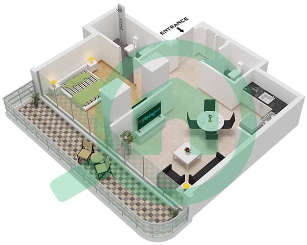 Type 2B Unit 18 Floor 2