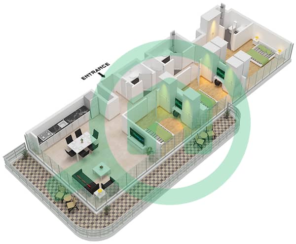 Type 1 Unit 8 Floor 2