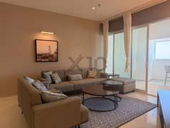 شقة في برج بارك بلايس،شارع الشيخ زايد 1 غرفة 120000 درهم - 14292051