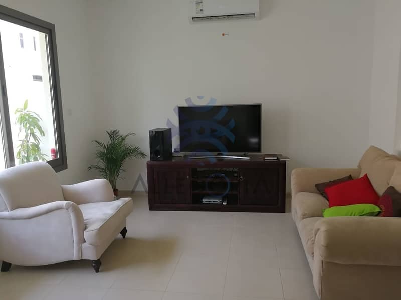 Furnished 3 Bedrooms Plus Maid Excellent Condition