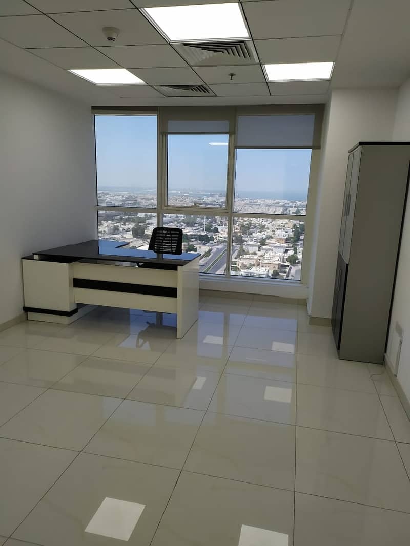 FULLY FURNISHED OFFICE SPACE WITH MAJESTIC LOCATION 