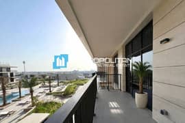 1BR w/ Balcony | Unique | Corner Unit | Pool View