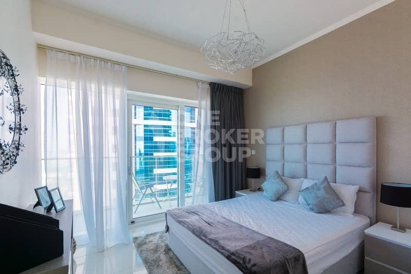Luxury furnished 1BR | Sea view | Chiller free