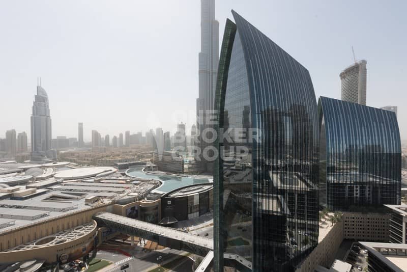 16 Spacious Studio with the Best views of Burj