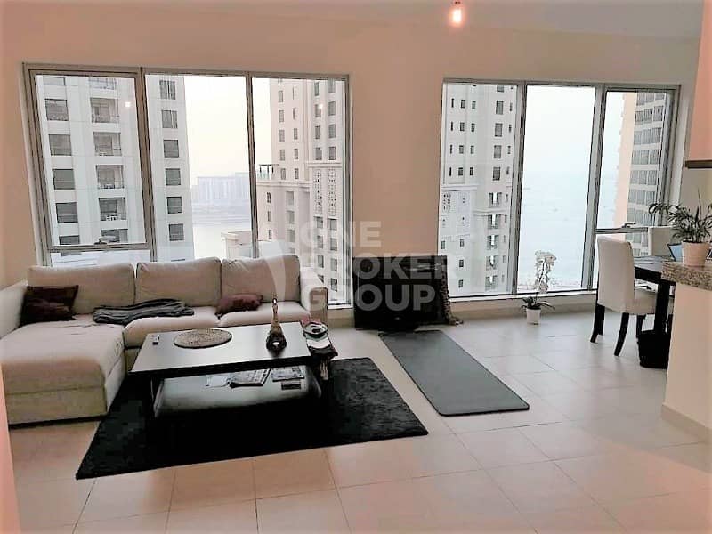 Elegant 1 Bed | high floor with Sea view