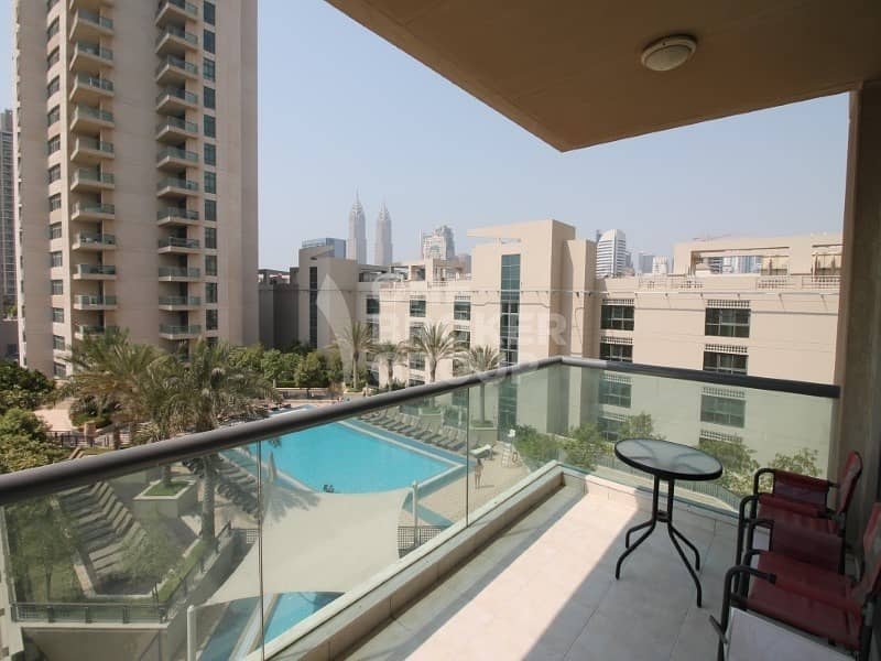 Fully Furnished | Vacant | Pool View