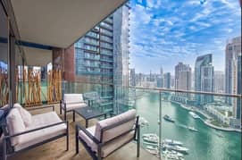 Full Marina View | Furnished | Vacant Soon