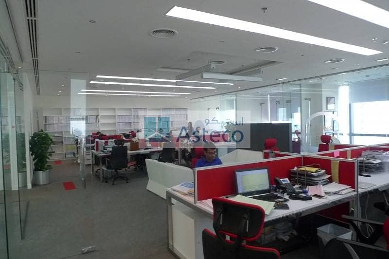 Fantastic Fully Fitted Office with Full Burj Khalifa View
